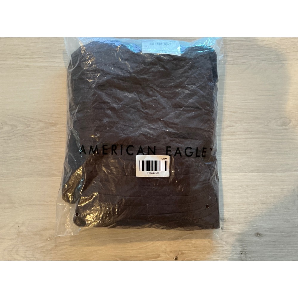 American Eagle Brown Smocked Shirred Tube Top Maxi Dress Size M New With Tags - Picture 6 of 8